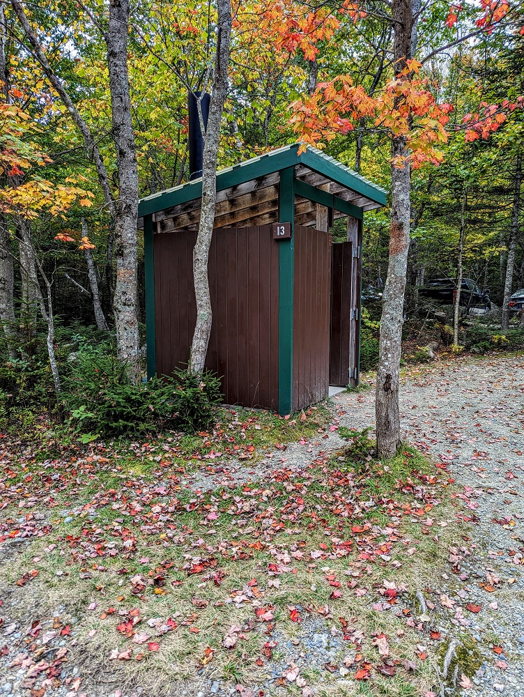 Baxter State Park - One of the many pit toilets