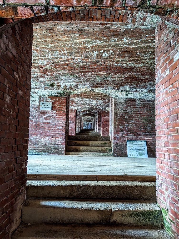 Fort Knox, Maine - A series of casemates