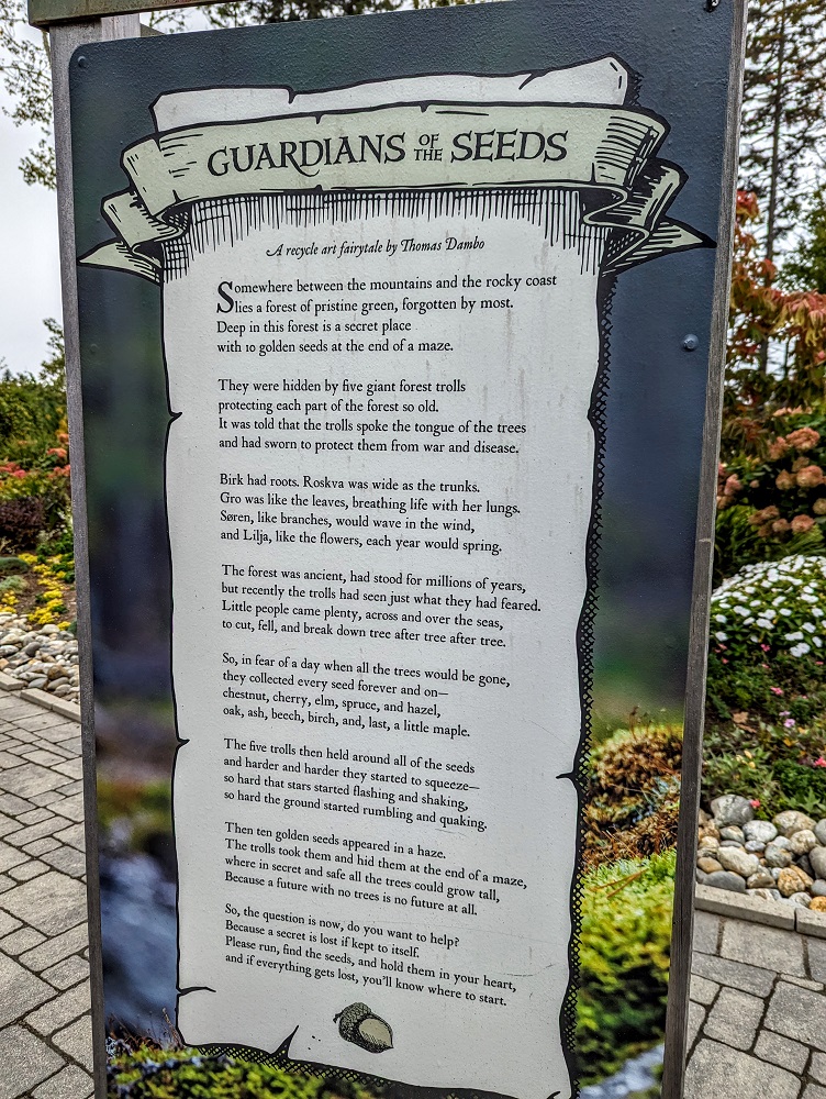 Guardians of the Seeds fairytale - Coastal Maine Botanical Gardens