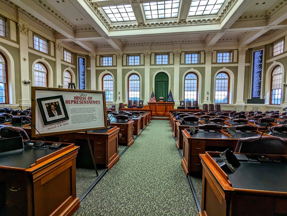 House of Representatives in the Maine State House