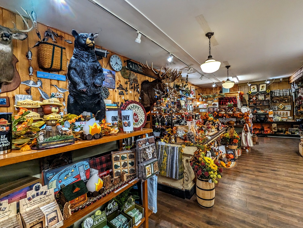 Inside Hussey's General Store