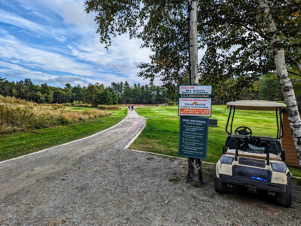 Mount Kineo Golf Course entrance