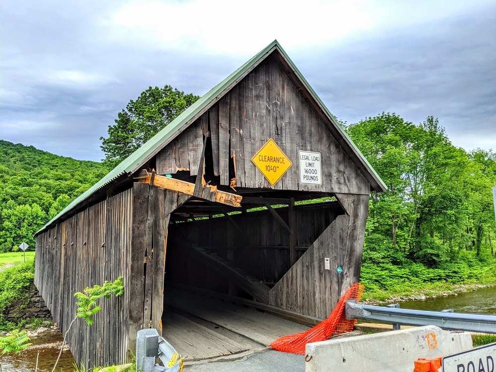 Lincoln Covered Bridge as it was back in 2019