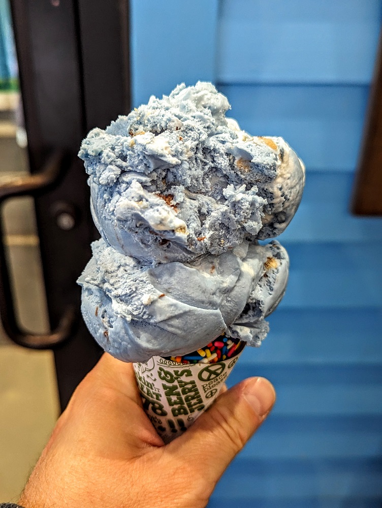 Marshmallow Sky ice cream from Ben & Jerry's
