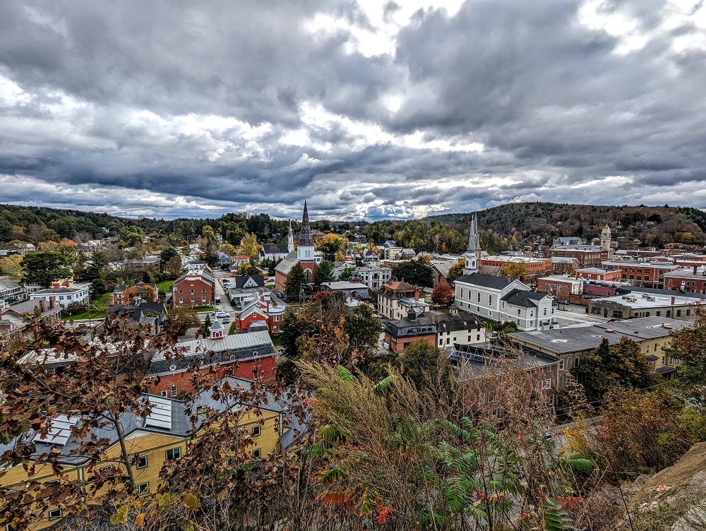 Montpelier, VT from above