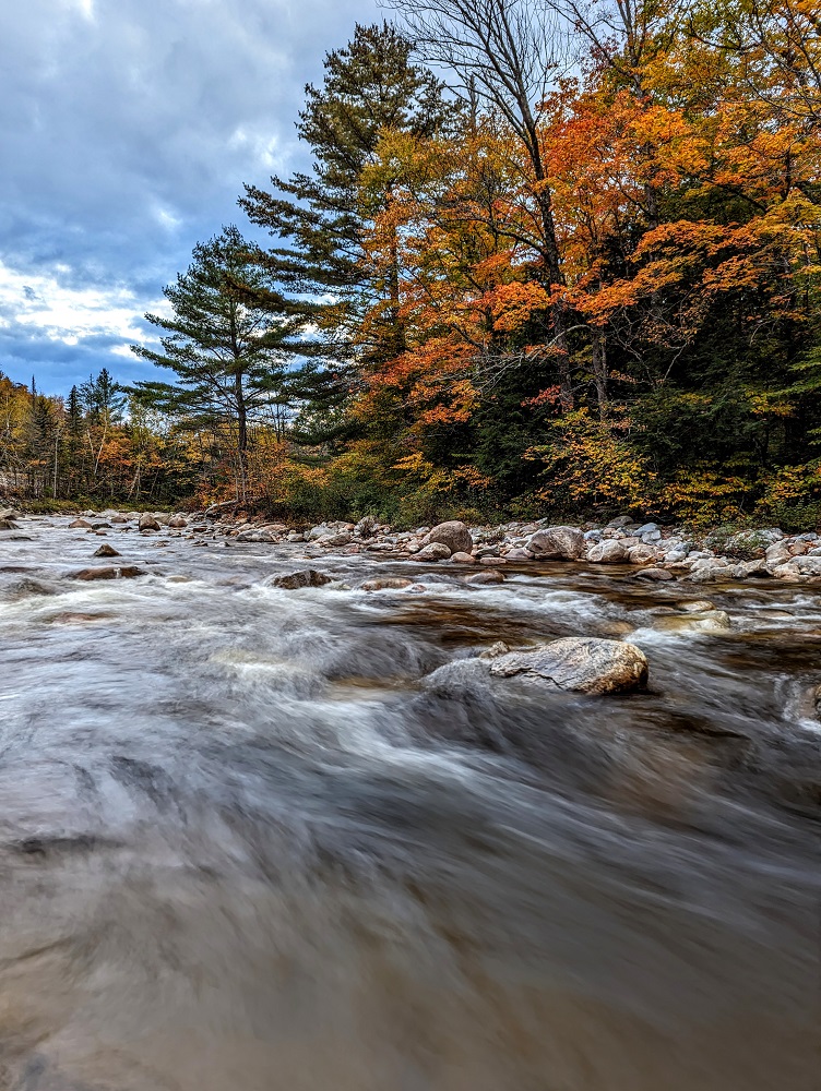 Swift River near Rocky Gorge Scenic Area in New Hampshire