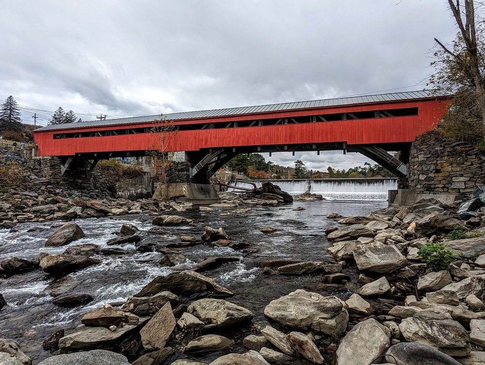 Taftsville Covered Bridge over the Ottauquechee River