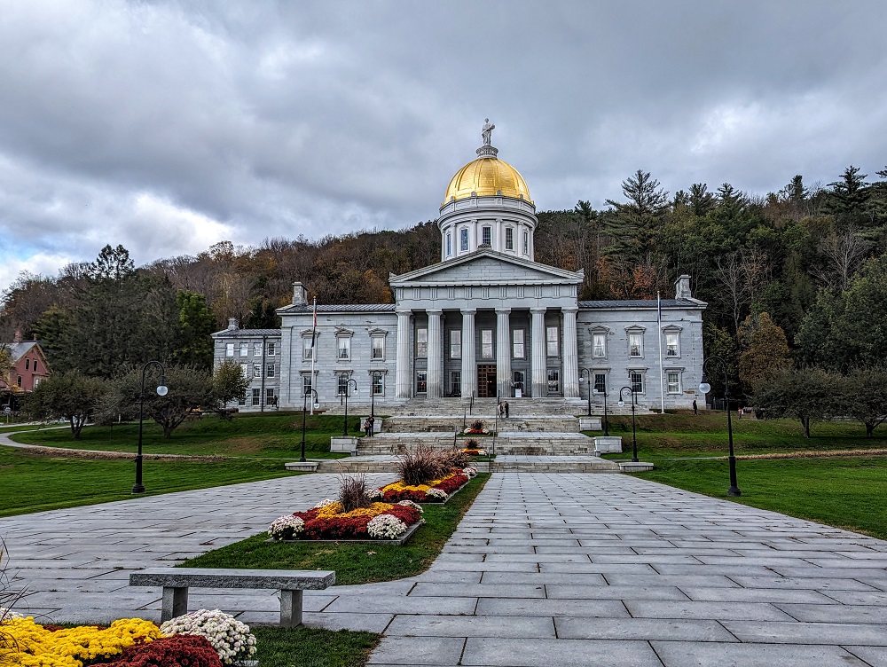 Vermont State House in Montpelier