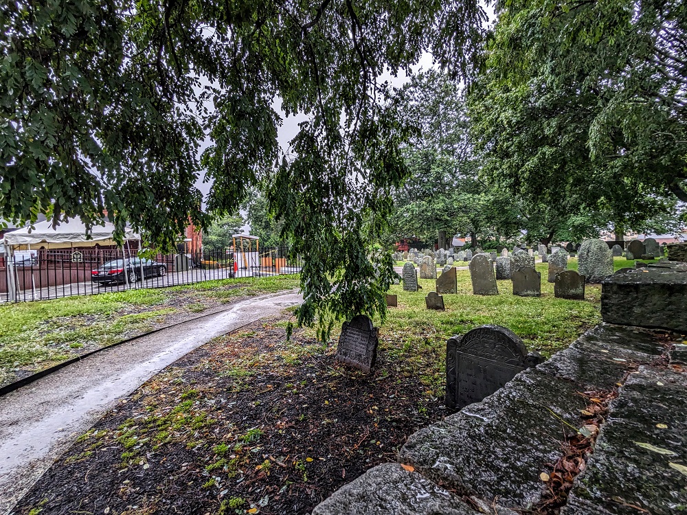 Charter Street Cemetery in Salem, MA