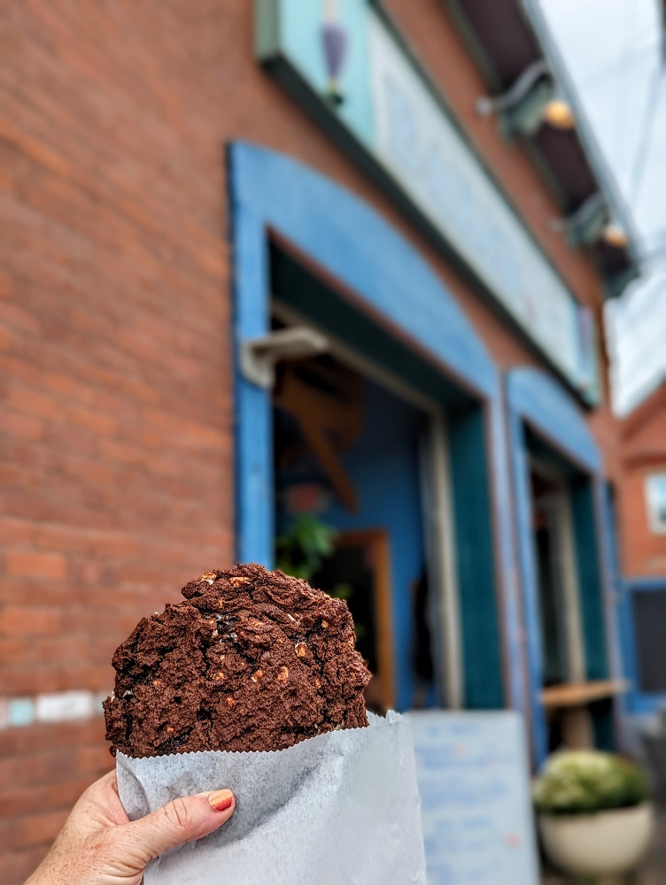 Chocolate cayenne cookie from Baked in Shelburne Falls, MA