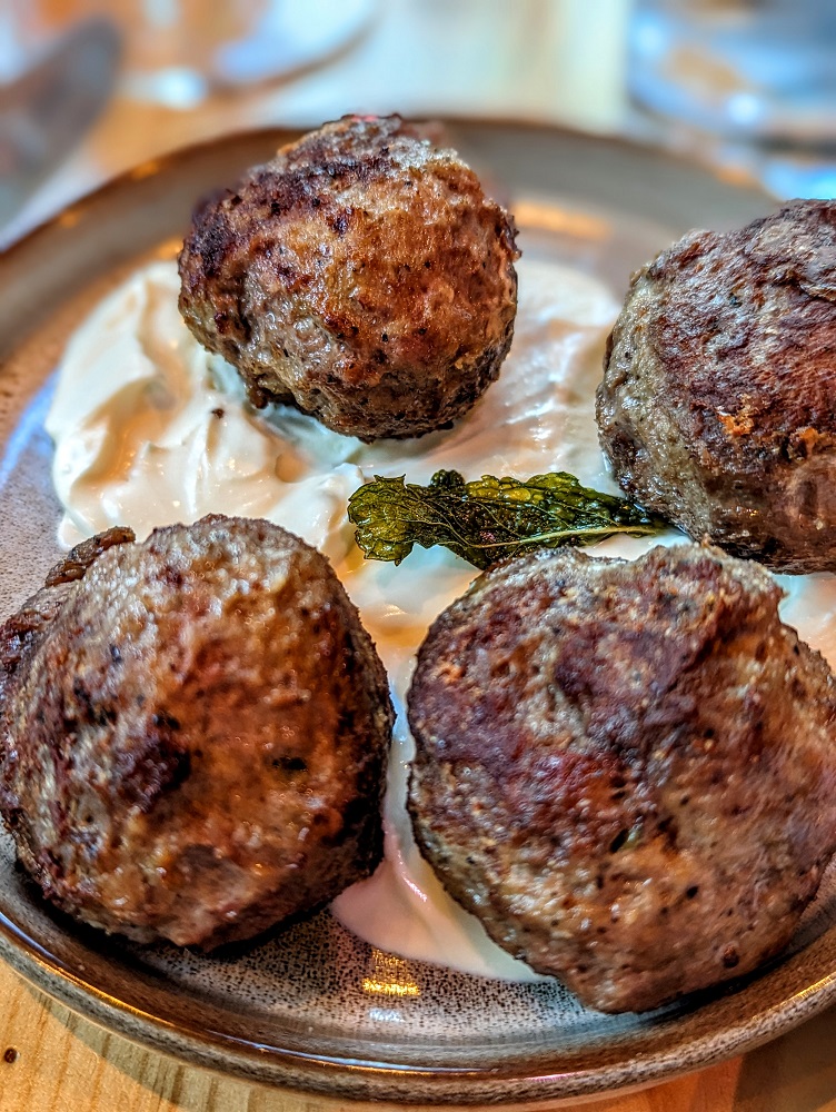 City Winery Boston - Lamb meatballs