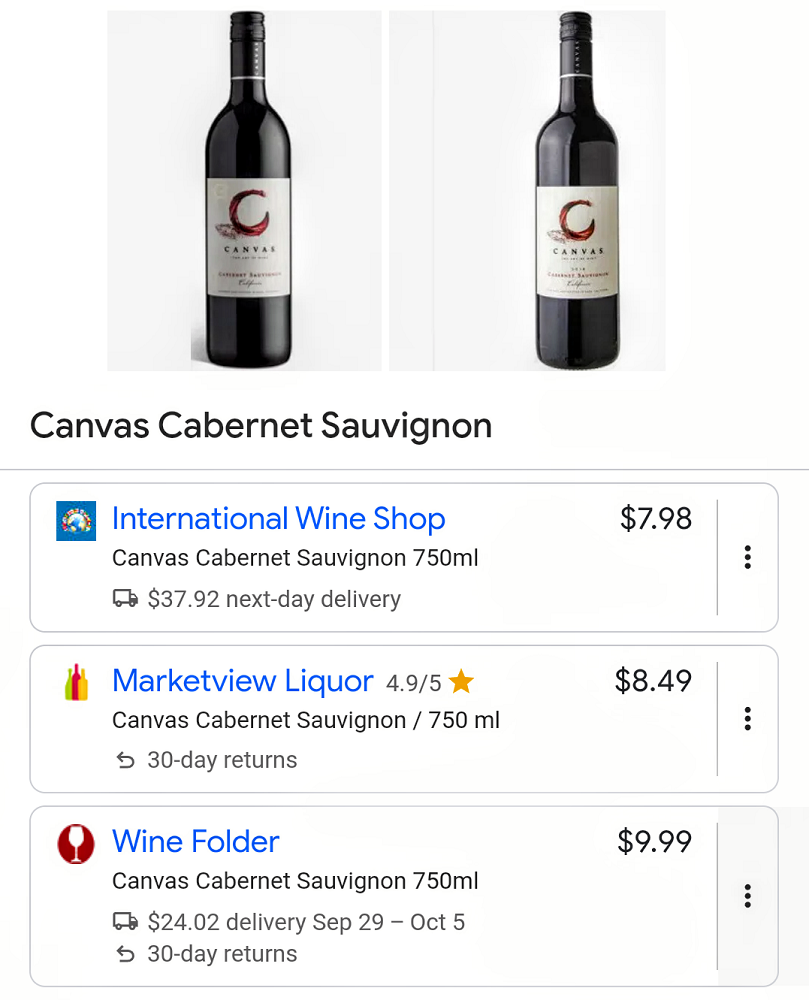 Clearly not an almost $60 bottle of wine