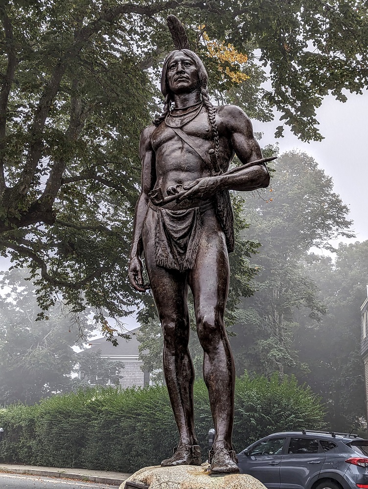 Plymouth - Statue of Massasoit