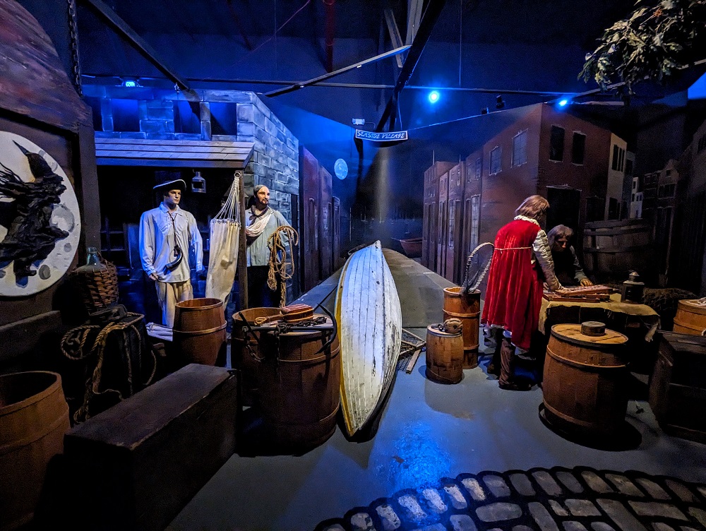 Salem Witch Village exhibit