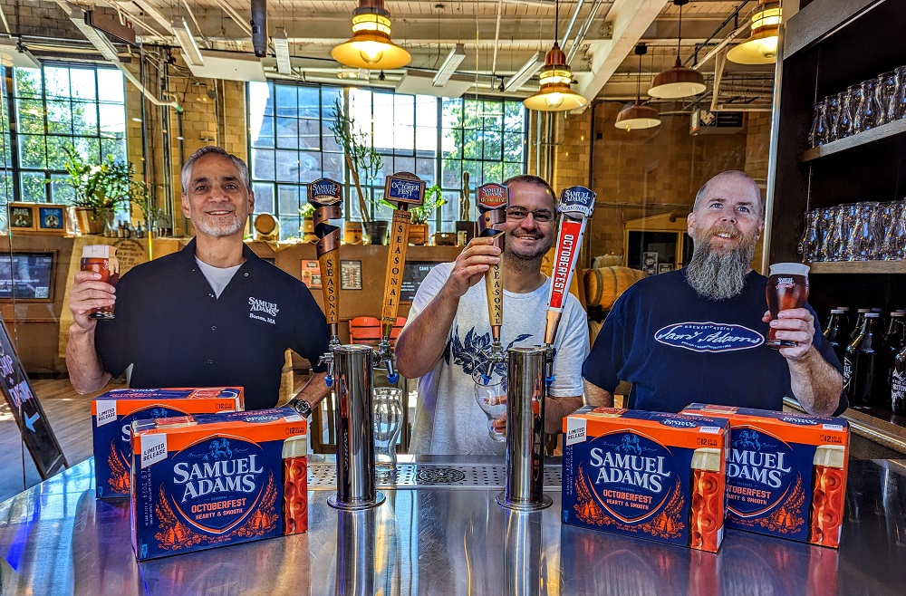 Samuel Adams brewery tour