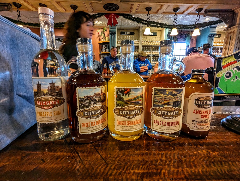 City Gate Distillery rum & moonshines
