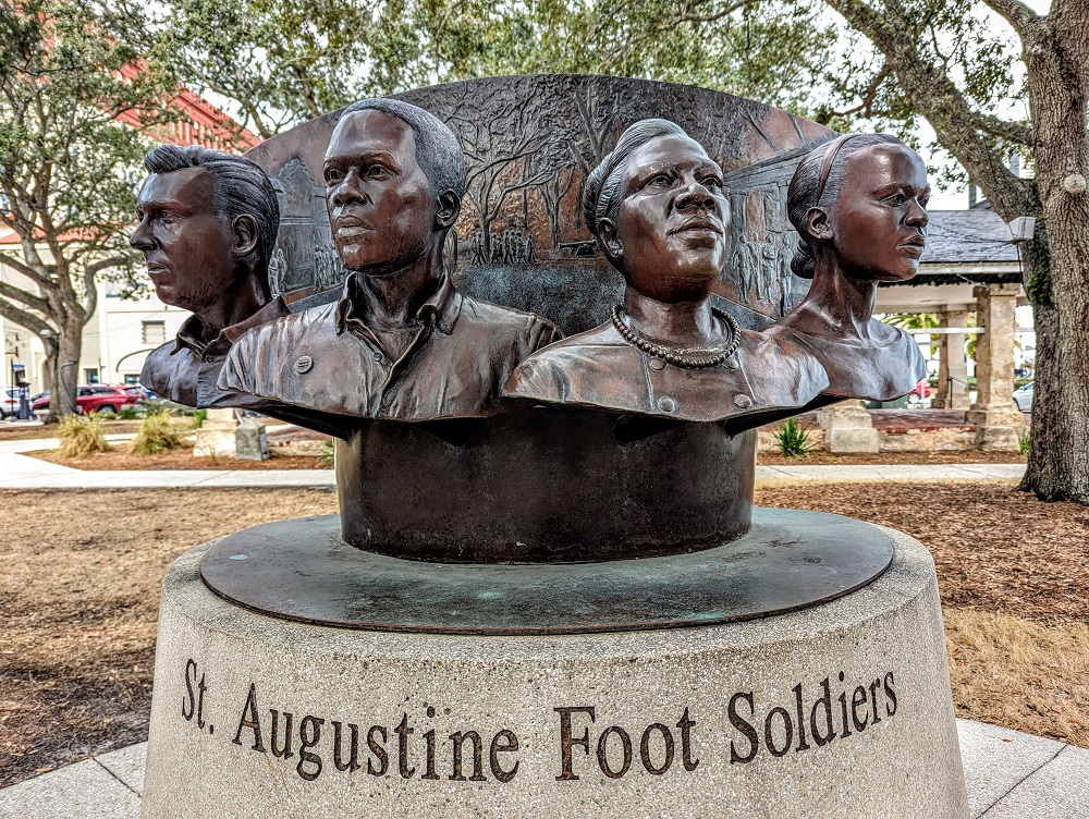 St Augustine Foot Soldiers memorial