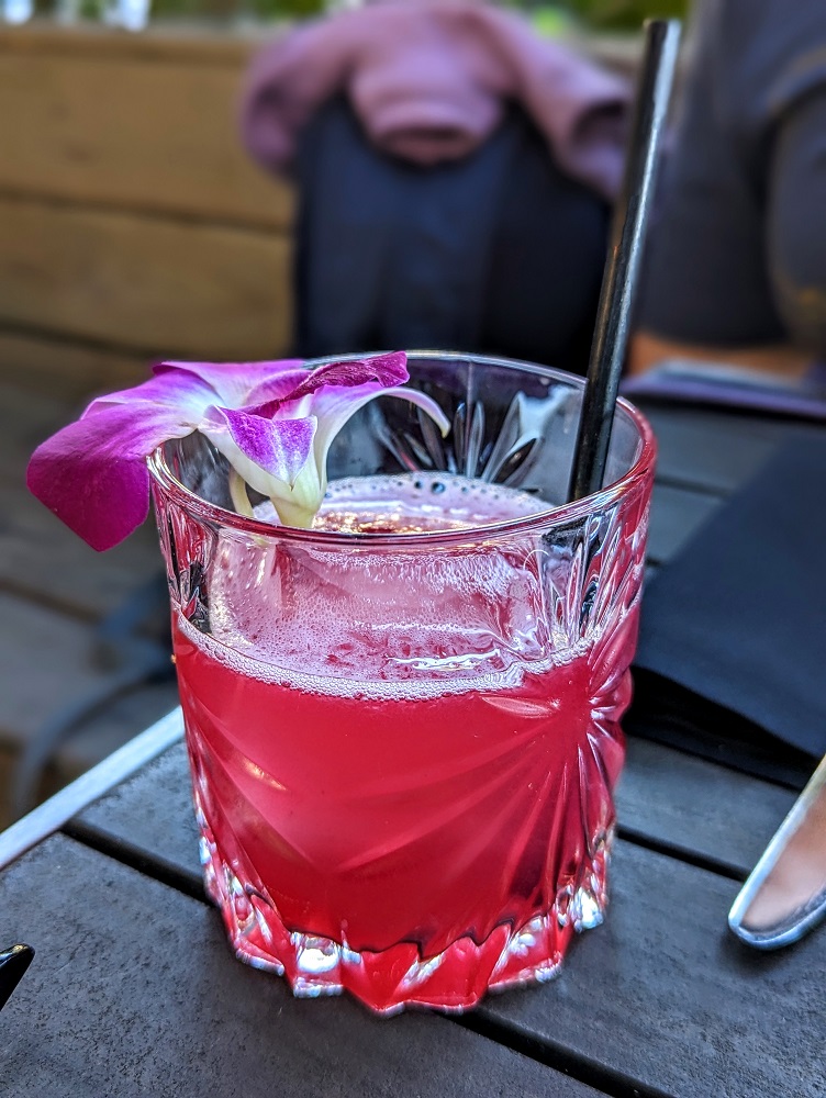 Desert Rose cocktail at Yardbird in Miami