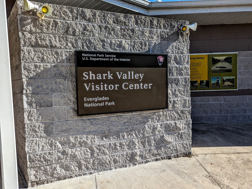 Shark Valley Visitor Center in Everglades National Park