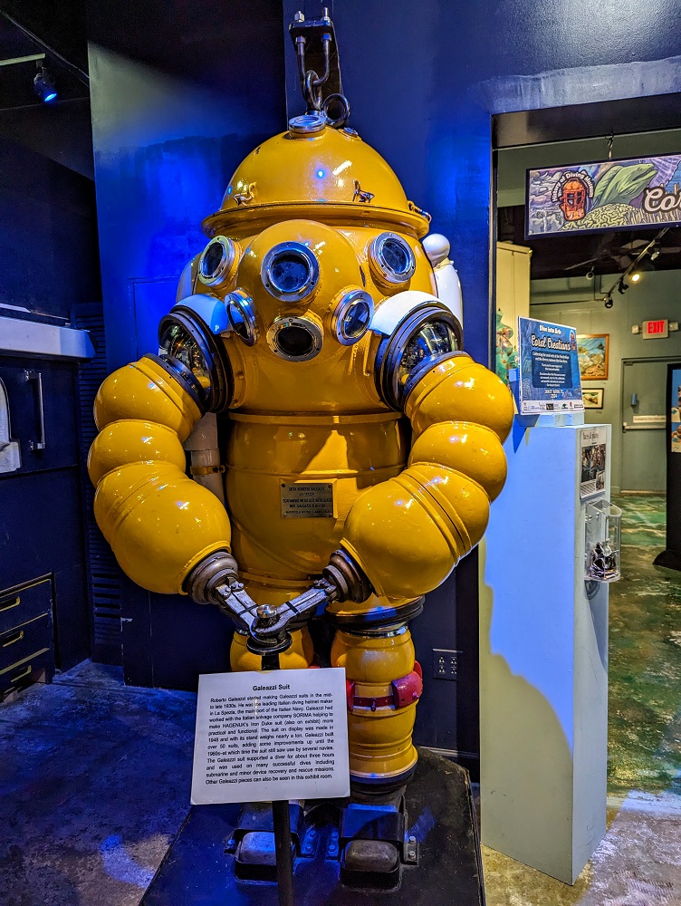 History of Diving Museum in Islamorada, FL - Galeazzi diving suit