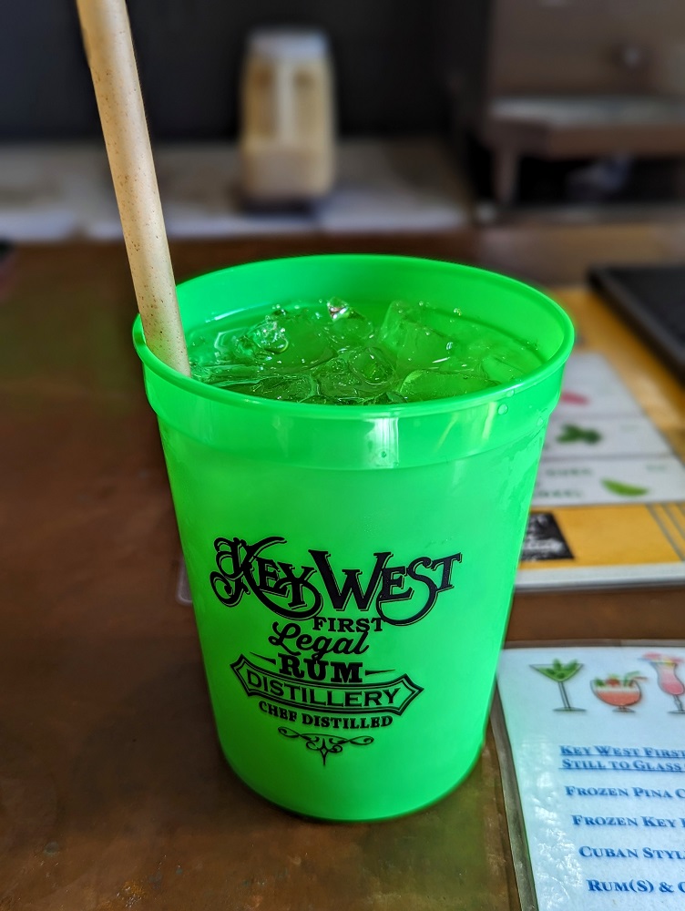 Mojito from Key West First Legal Rum Distillery