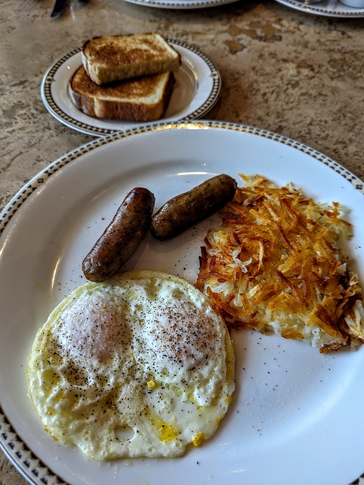 The Historic Davenport in Spokane, WA - Davenport breakfast