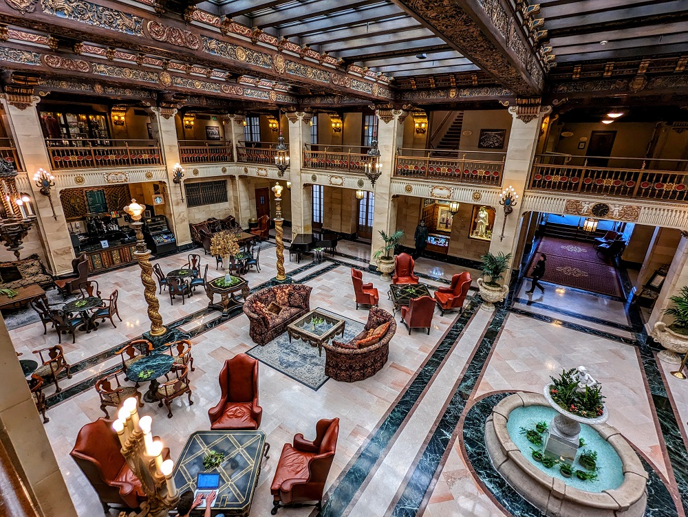 The Historic Davenport in Spokane, WA - Lobby