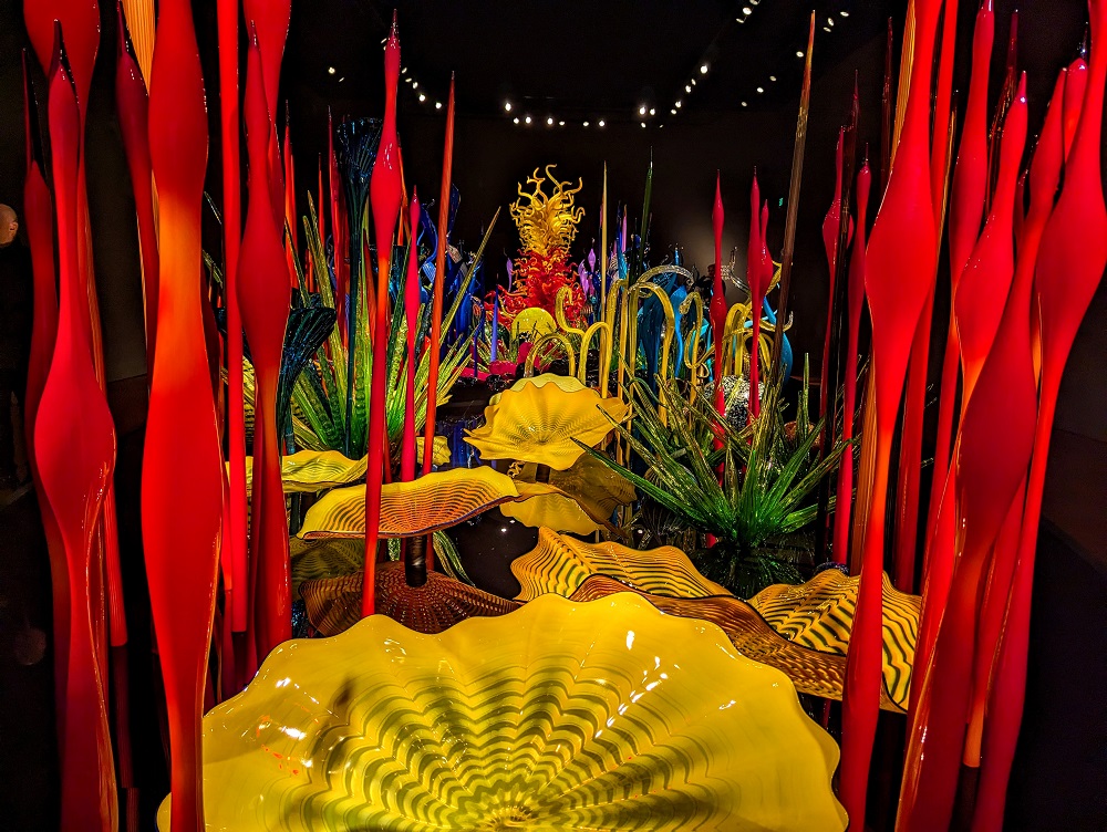 Chihuly Garden and Glass - Mille Fiori 1