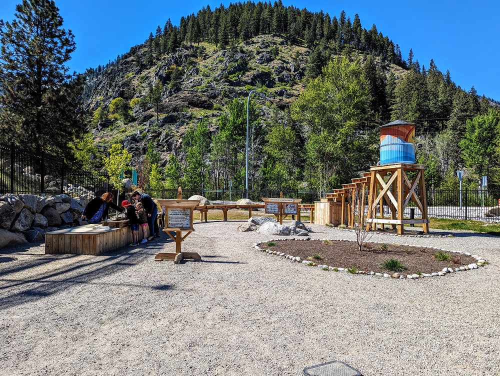 Mining Sluice at Leavenworth Adventure Park