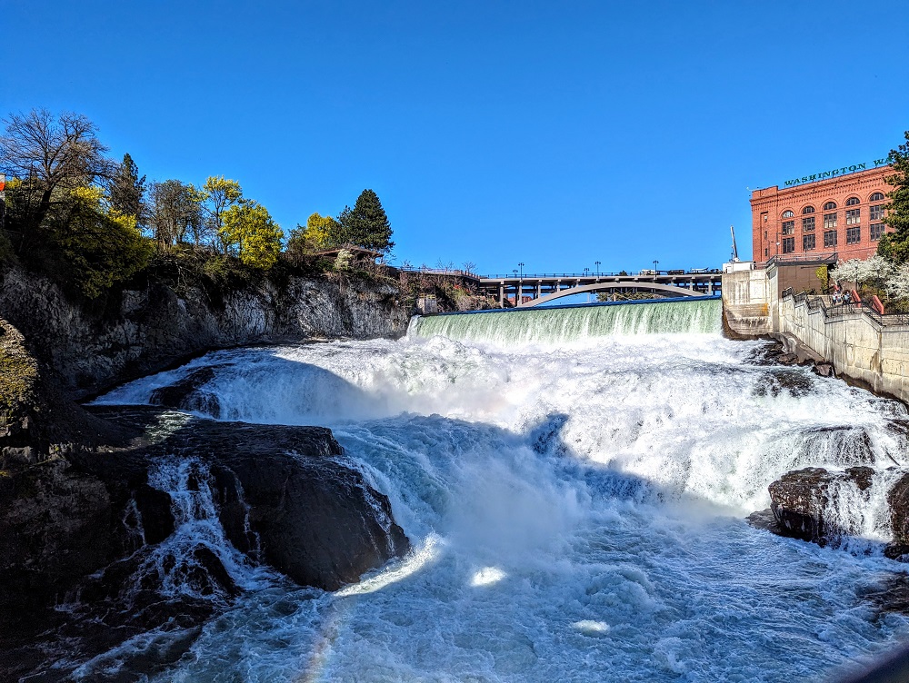 Riding The Numerica SkyRide At Riverfront Spokane: Amazing Falls Views ...