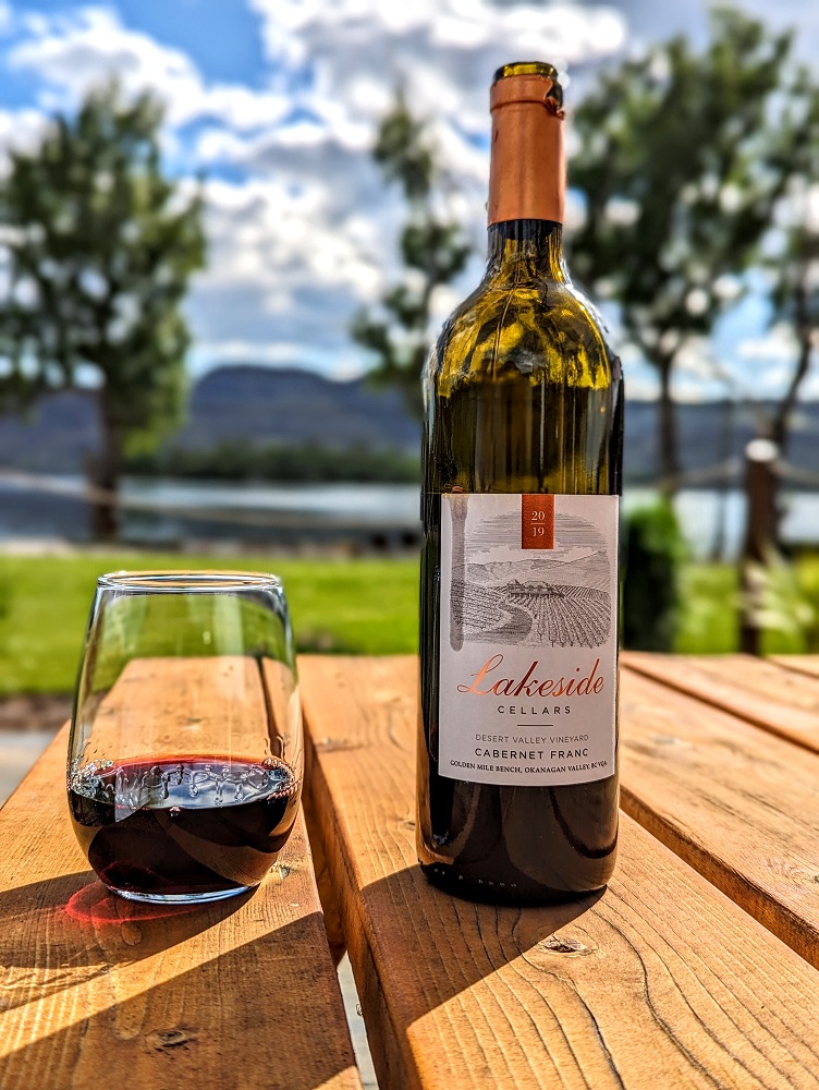 Cabernet Franc from Lakeside Cellars in Osoyoos, Canada