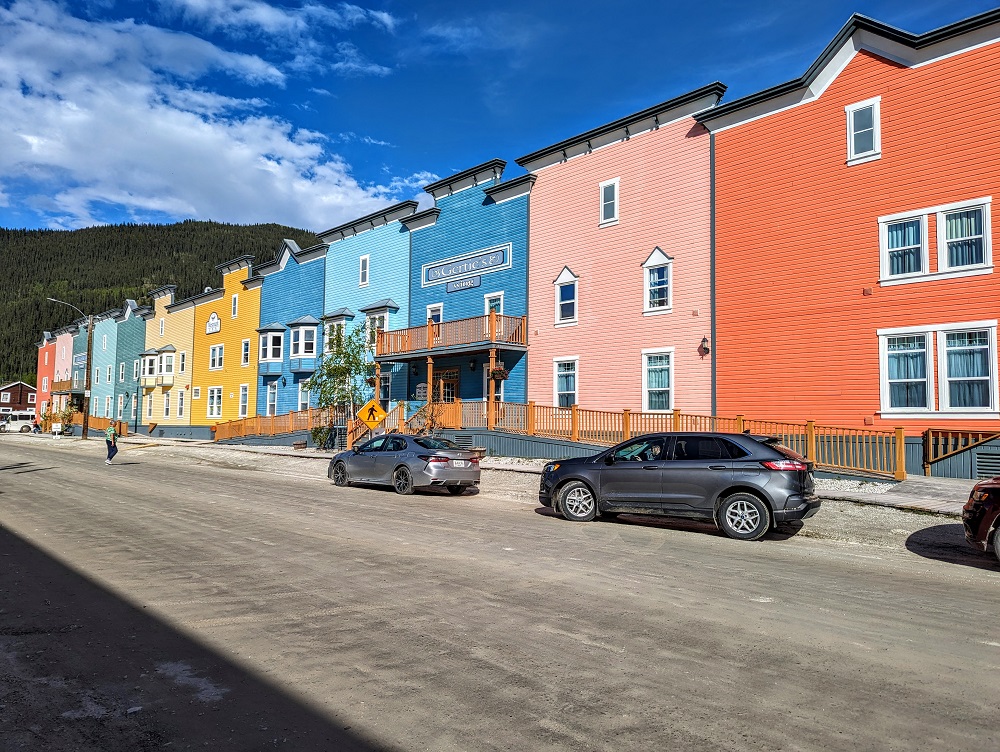 Fifth Ave in Dawson City