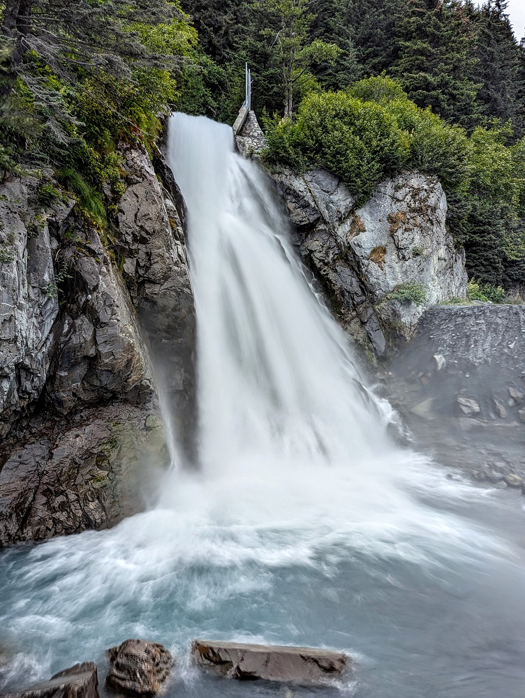 Seward waterfall 3