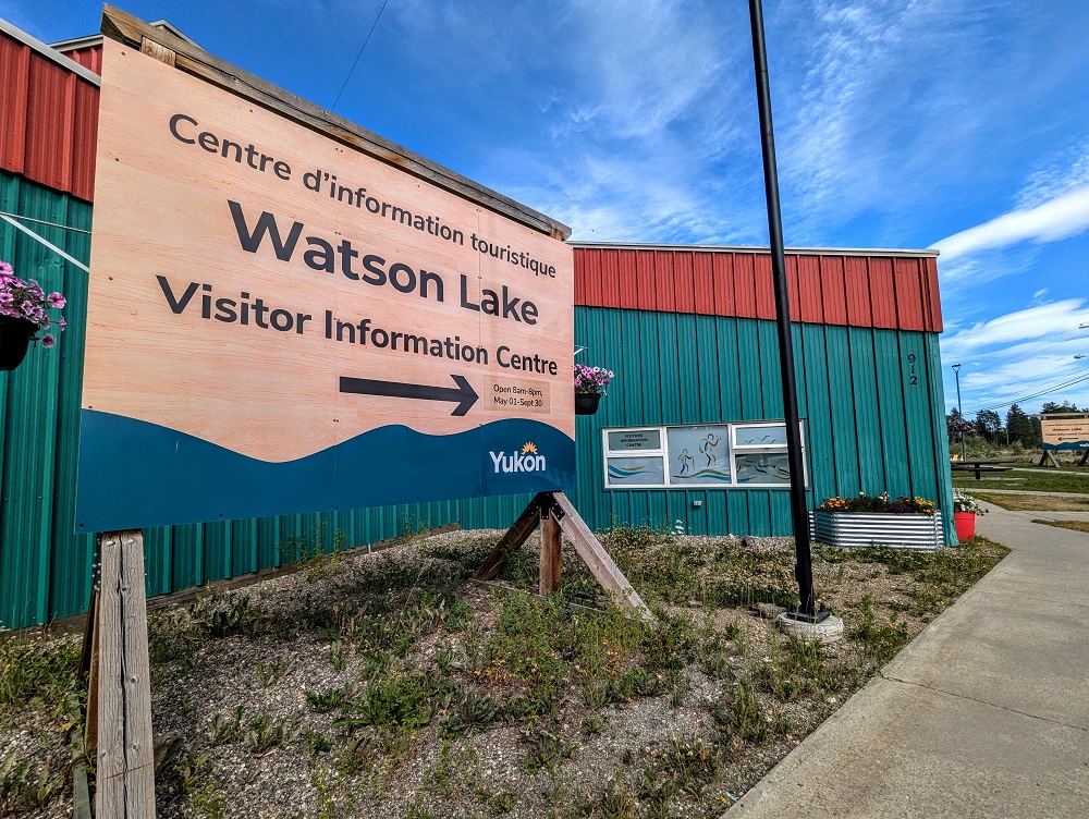 The Watson Lake Visitor Information Centre