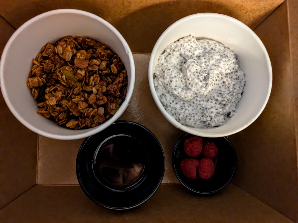 DoubleTree Missoula-Edgewater breakfast - Chia & agave parfait