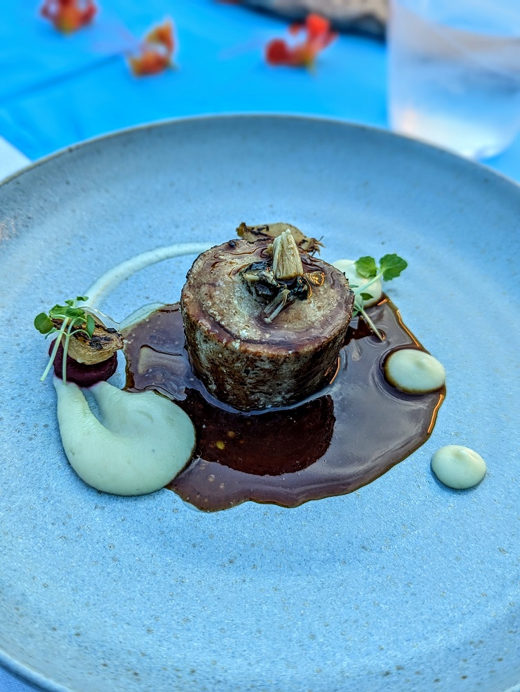 Ithaa Undersea Restaurant - Veal roulade