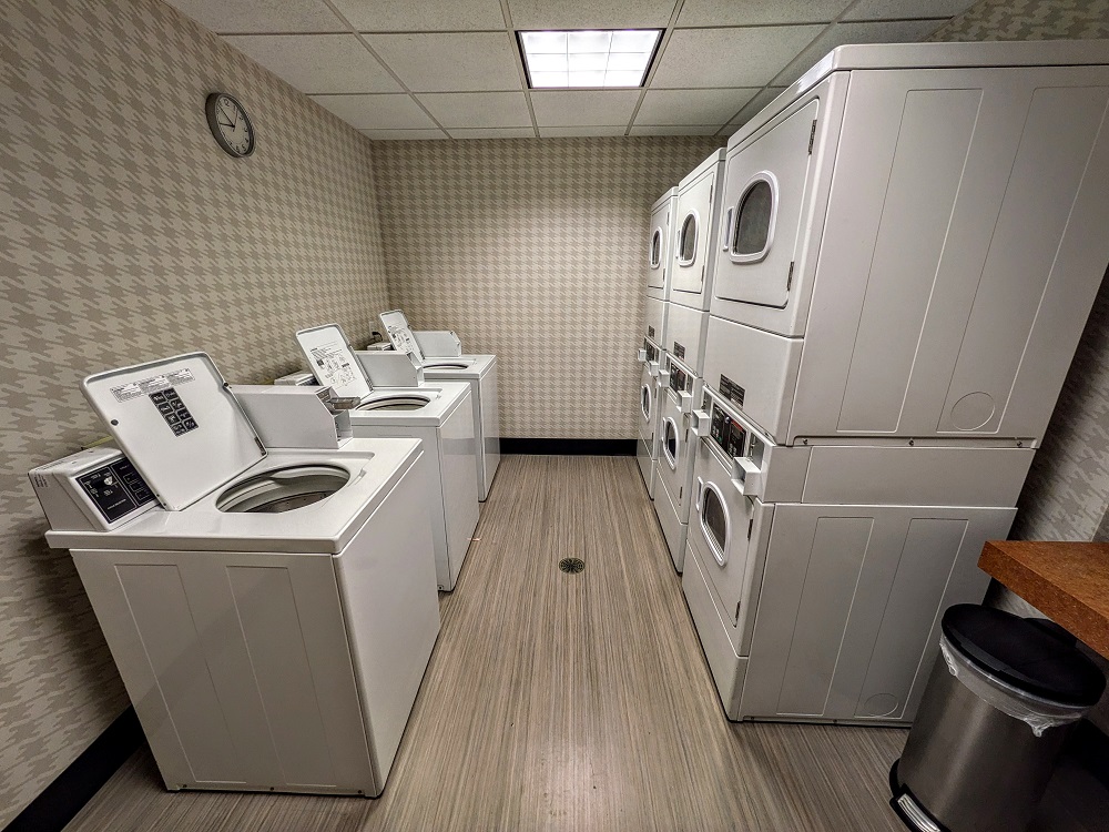 Guest laundry area at the Residence Inn Helena, MT