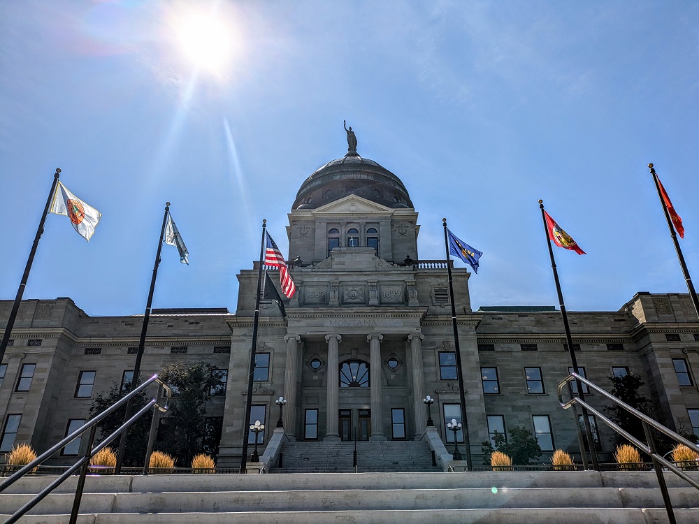 Montana State Capitol Building in Helena