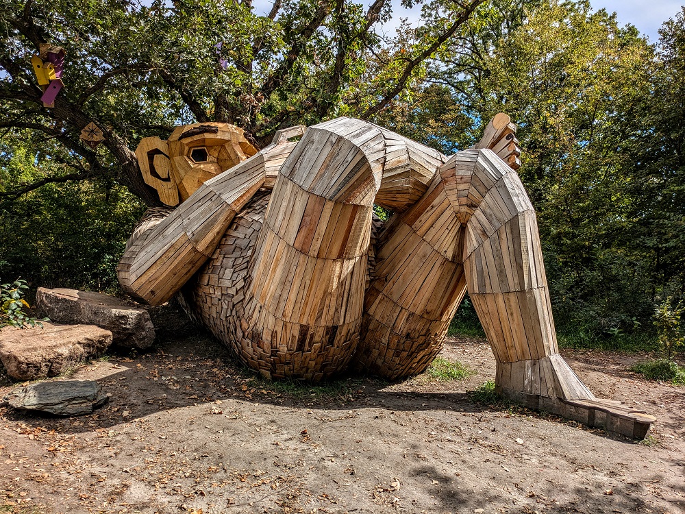 Thomas Dambo Detroit Lakes trolls - Jacob Everear