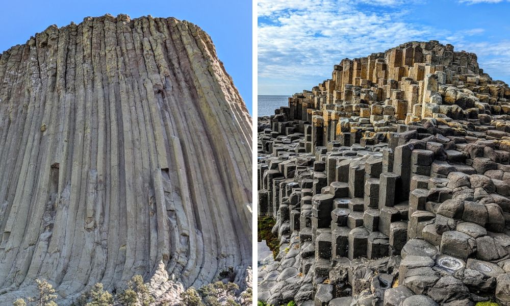 Devils Tower and Giant's Causeway
