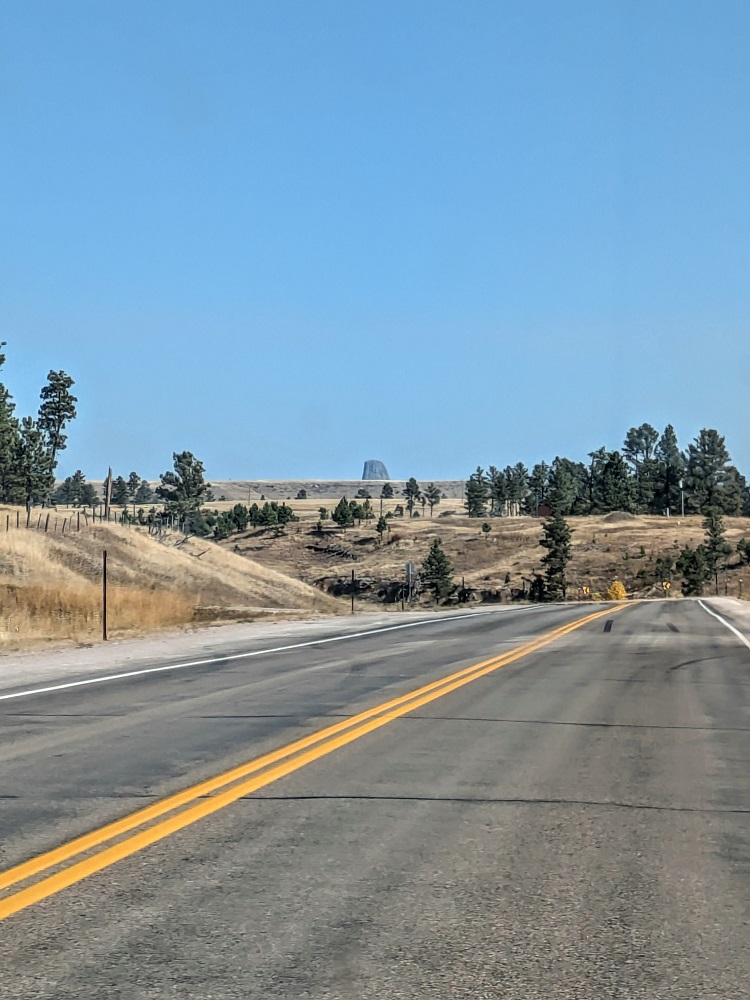 Devils Tower from a distance
