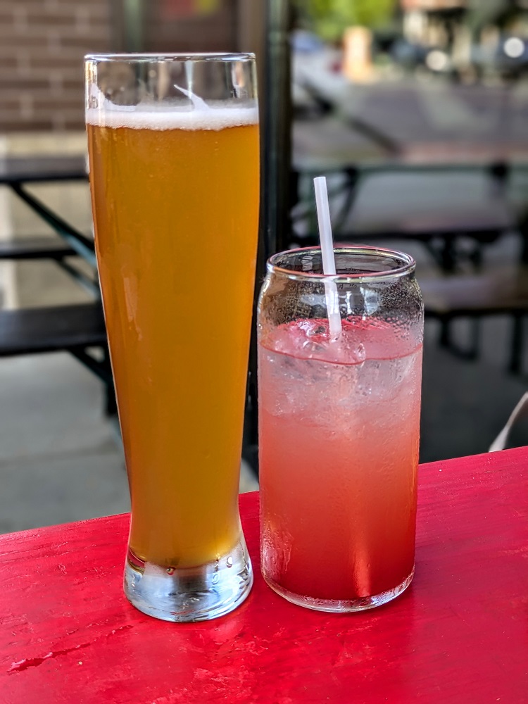 Drinks at Wurst Bier Hall in Fargo, ND