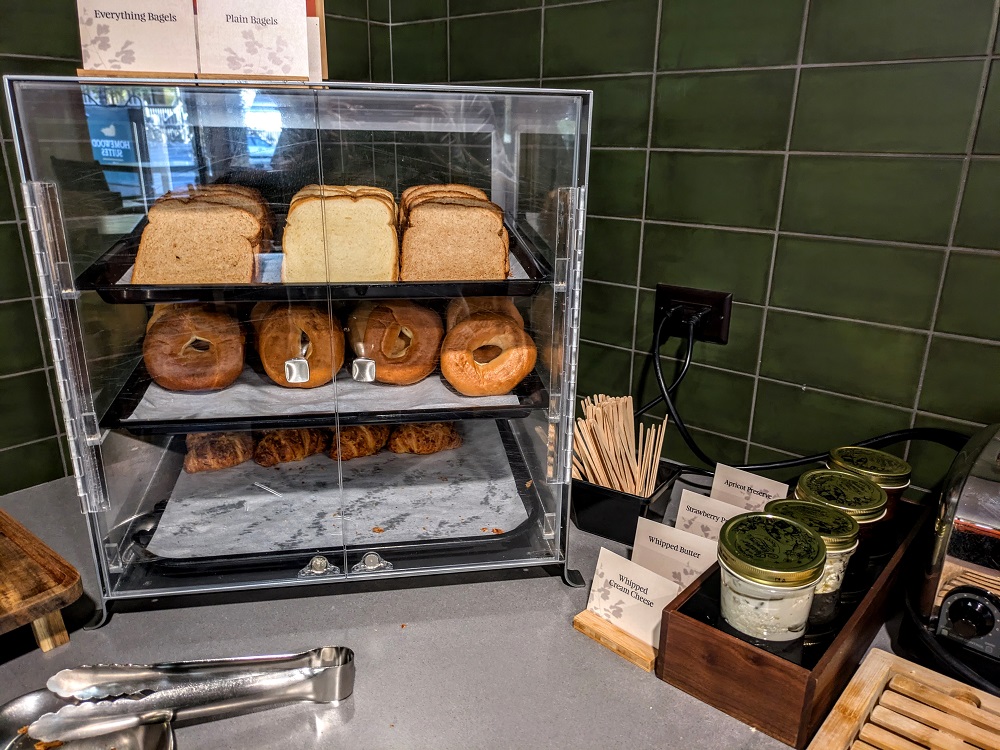 Homewood Suites Jackson, WY - Bread, bagels & croissants