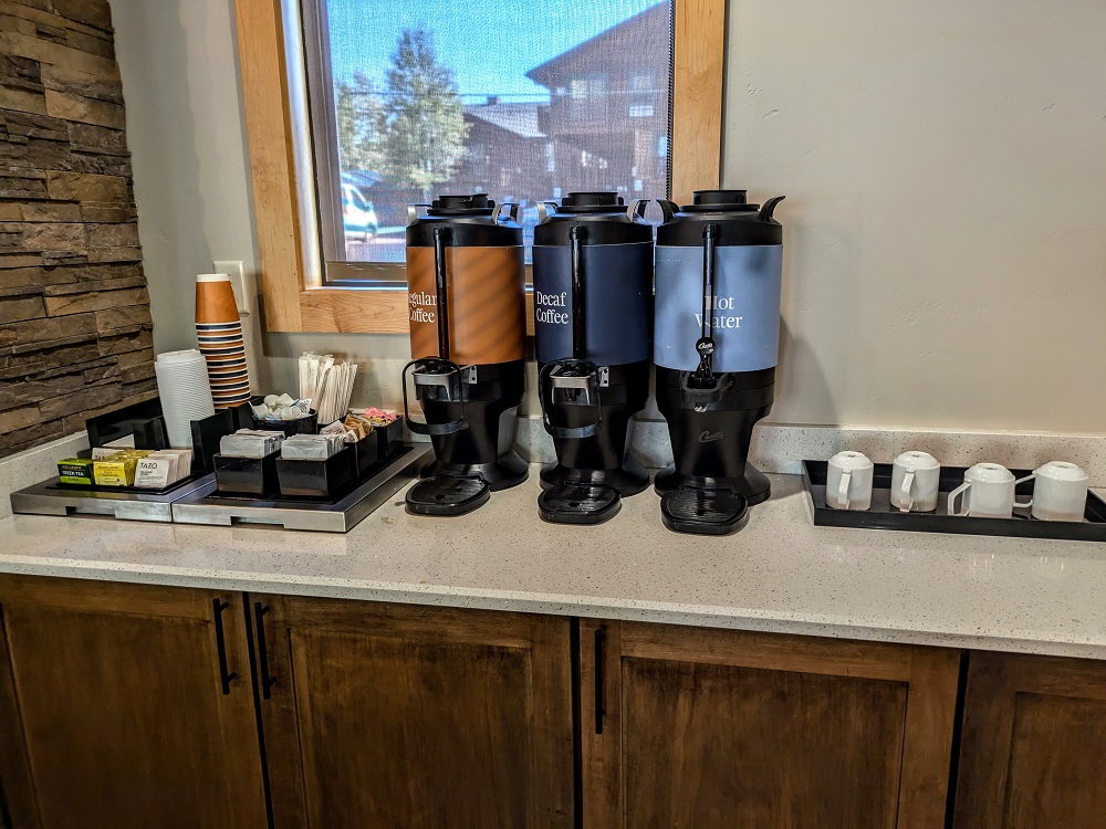 Homewood Suites Jackson, WY - Coffee & tea station