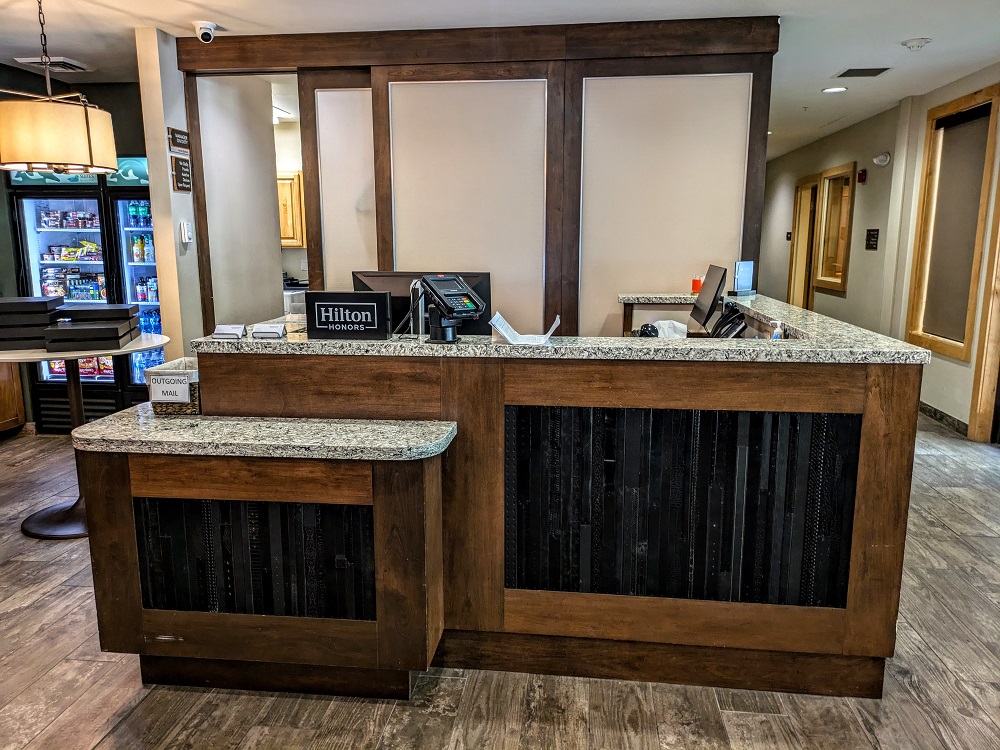 Homewood Suites Jackson, WY - Front desk