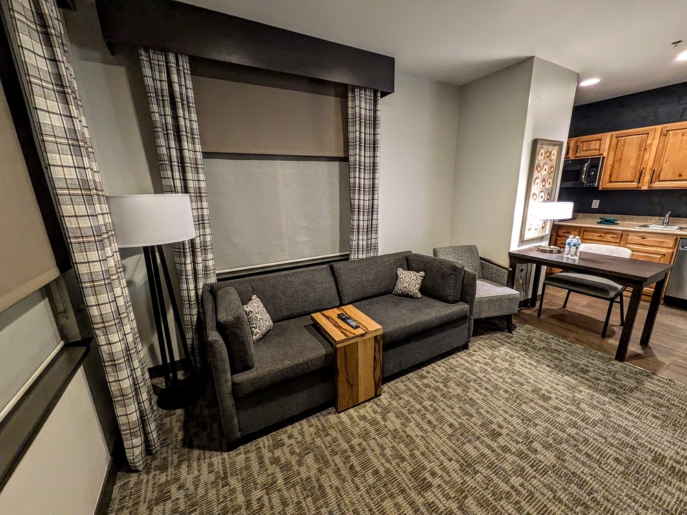 Homewood Suites Jackson, WY - Sofa bed & armchair