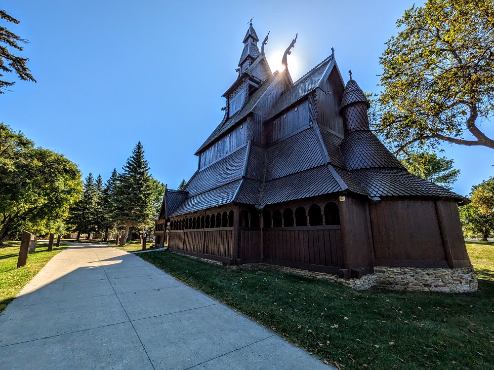 Hopperstad Stave Church in Moorhead