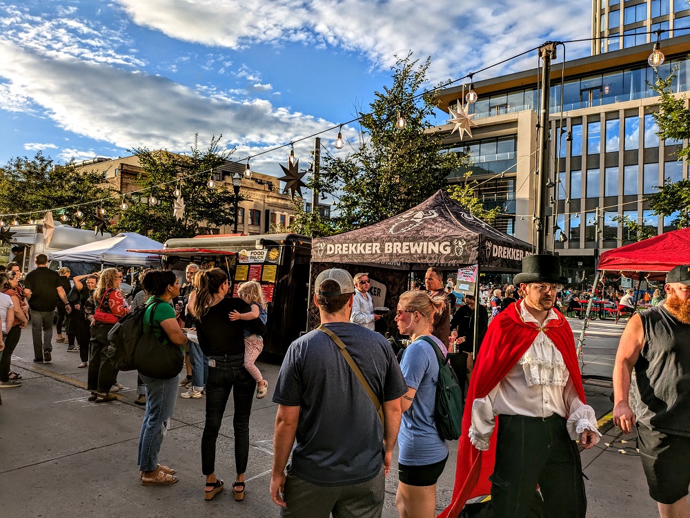 Night Bazaar in Fargo, ND