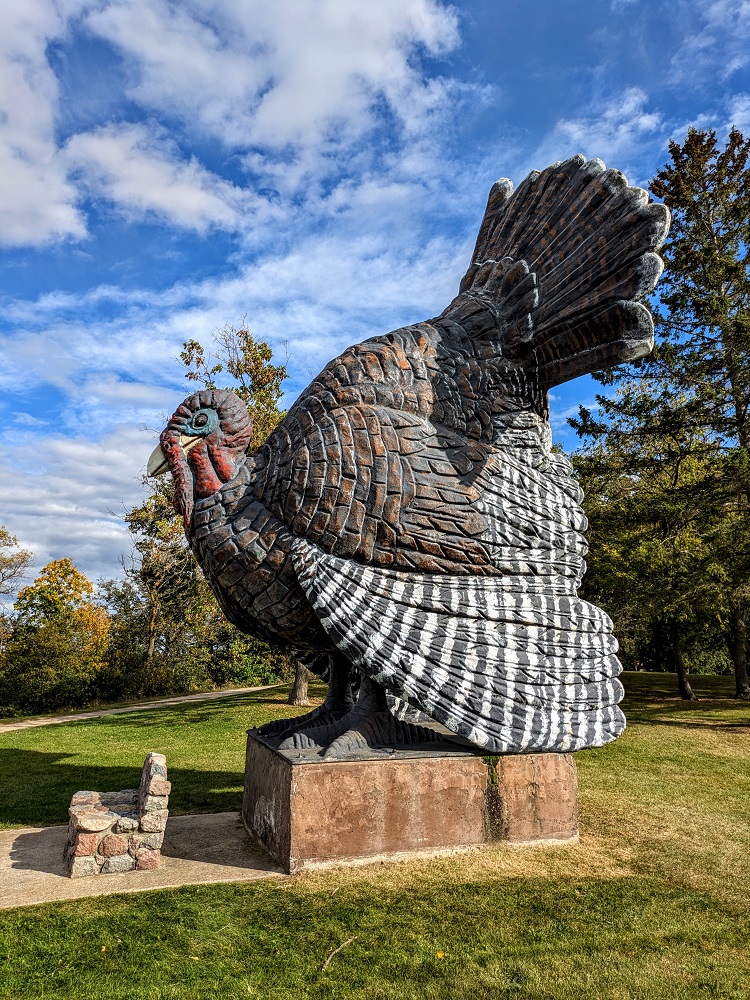 World's Largest Turkey in Frazee