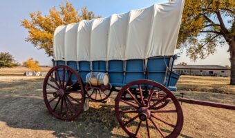 Fort Laramie National Historic Site - Conestoga wagon